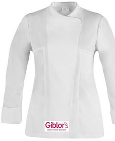 Veste de cuisine pour femme en coton